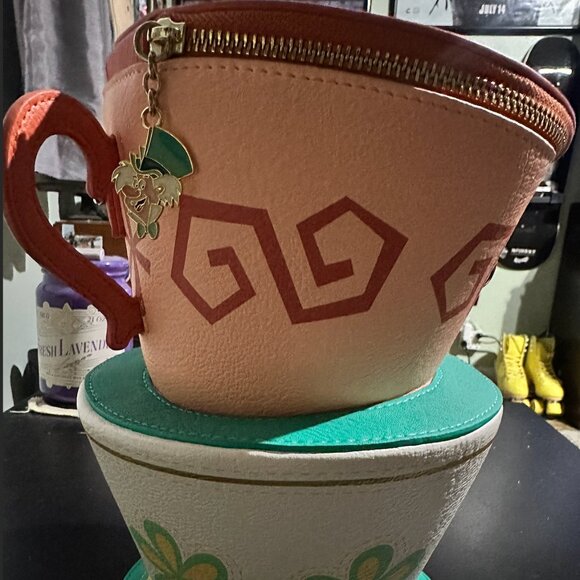 Loungefly Mad Hatter Tea Party Bag - Picture 3 of 10